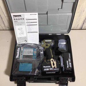 【未使用品】 マキタ makita コードレス インパクトドライバー TD173DRGXO インパクト フルセット オリーブ 純正 充電式 18V