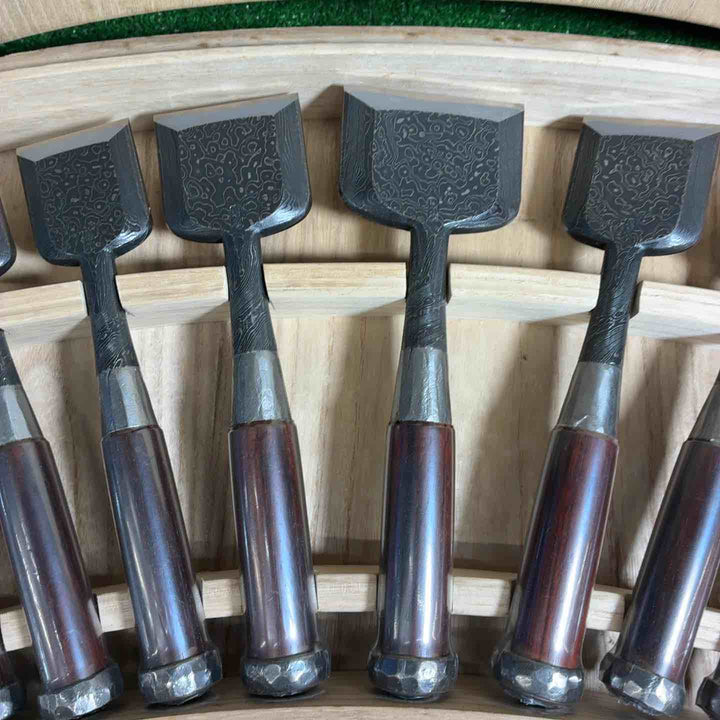 【未使用品/店頭受取り限定】  【田斎】鑿 17本組 【藤沢店】