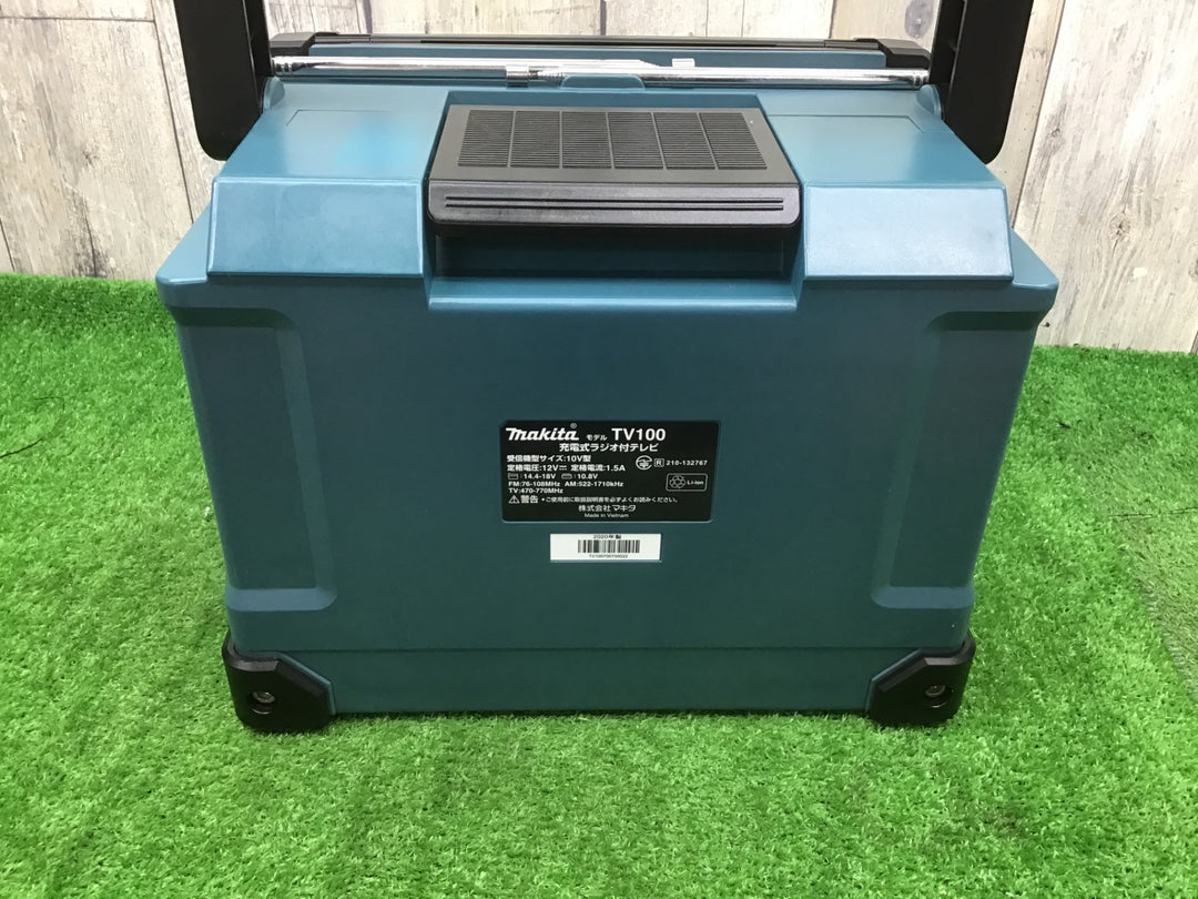 マキタ(makita) 10.8-14.4-18/AC100vコードレスラジオ付テレビ TV100【富山店】♪1