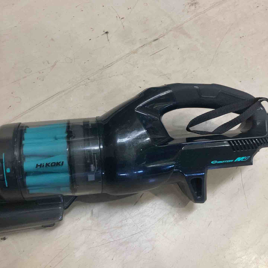 ◇HiKOKI(ハイコーキ) 36V 2段サイクロン式 コードレス クリーナー R36DB(SC)(NNAB)　本体のみ限定色カーボングレー＆アクアブルー【町田店】
