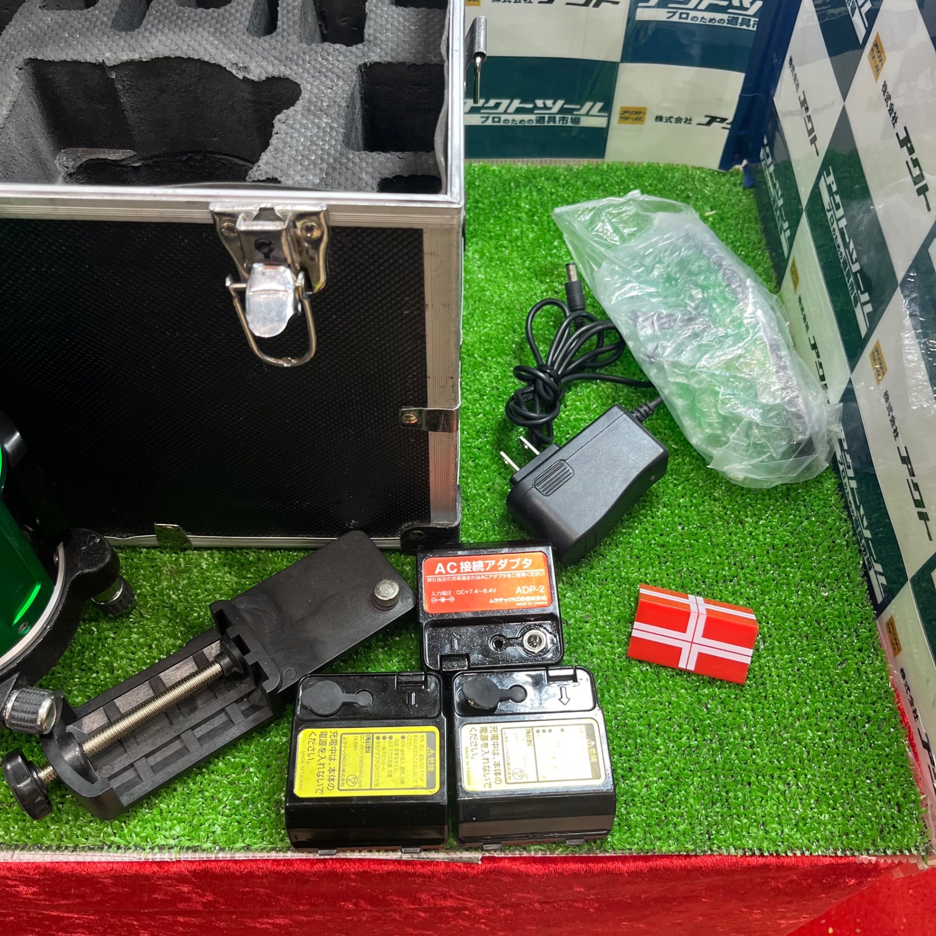 〇KDS グリーンレーザー墨出し器 RGL-60 矩十字・横【草加店