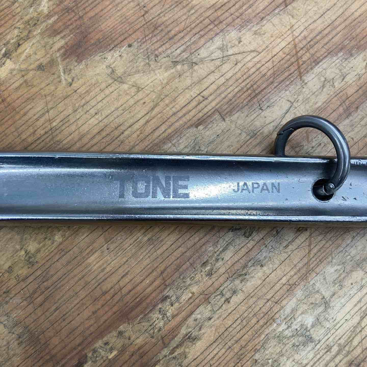 【中古品】トネ(TONE) チタンシノ付めがねレンチ トルシアボルト用 TSM-20 二面幅32mm 12角【柏店】
