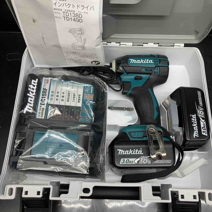【未使用品】★マキタ(makita) コードレスインパクトドライバー TD149DRFX【川越店】