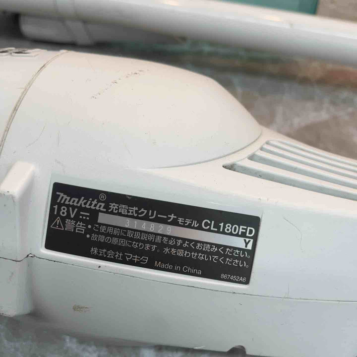 ◇マキタ(makita) コードレスクリーナー CL180FDZW【八潮店】
