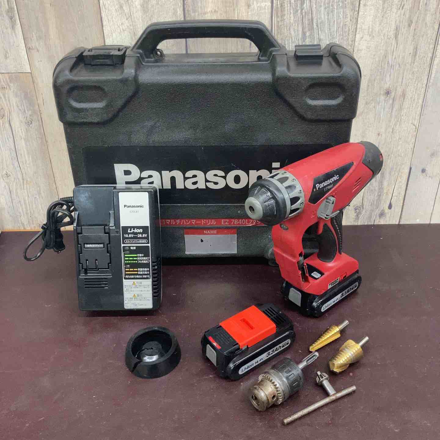 中古品】 パナソニック(Panasonic) コードレスマルチハンマドリル