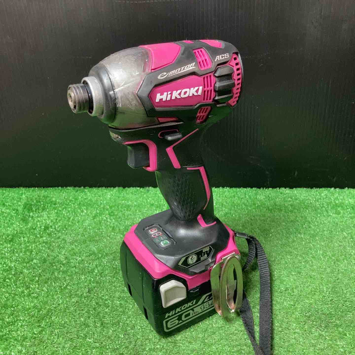 ★ハイコーキ(HIKOKI ※旧:日立工機) コードレスインパクトドライバー WH14DDL2(2LYPK)(R)【岩槻店】