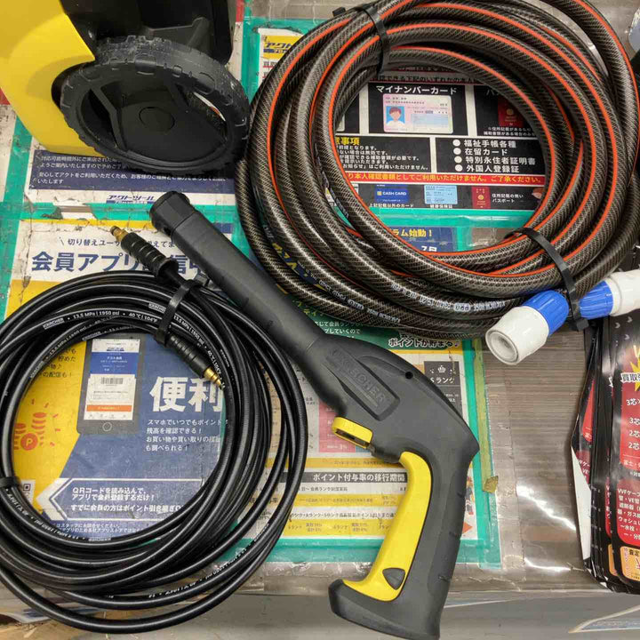 ◇ケルヒャー(KARCHER) 高圧洗浄機 K3 SILENT サイレント 50Hz 1.601-446.0　ホース類、ガン、先端二種付属【戸田店】