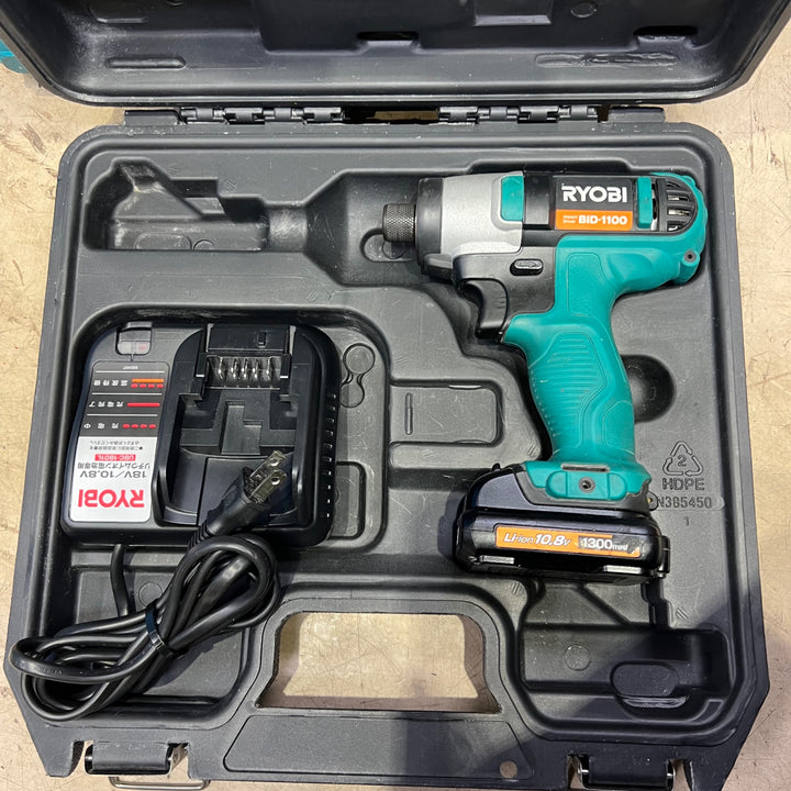 ▼リョービ(RYOBI) 充電式インパクトドライバ 10.8V BID-1100【町田店】