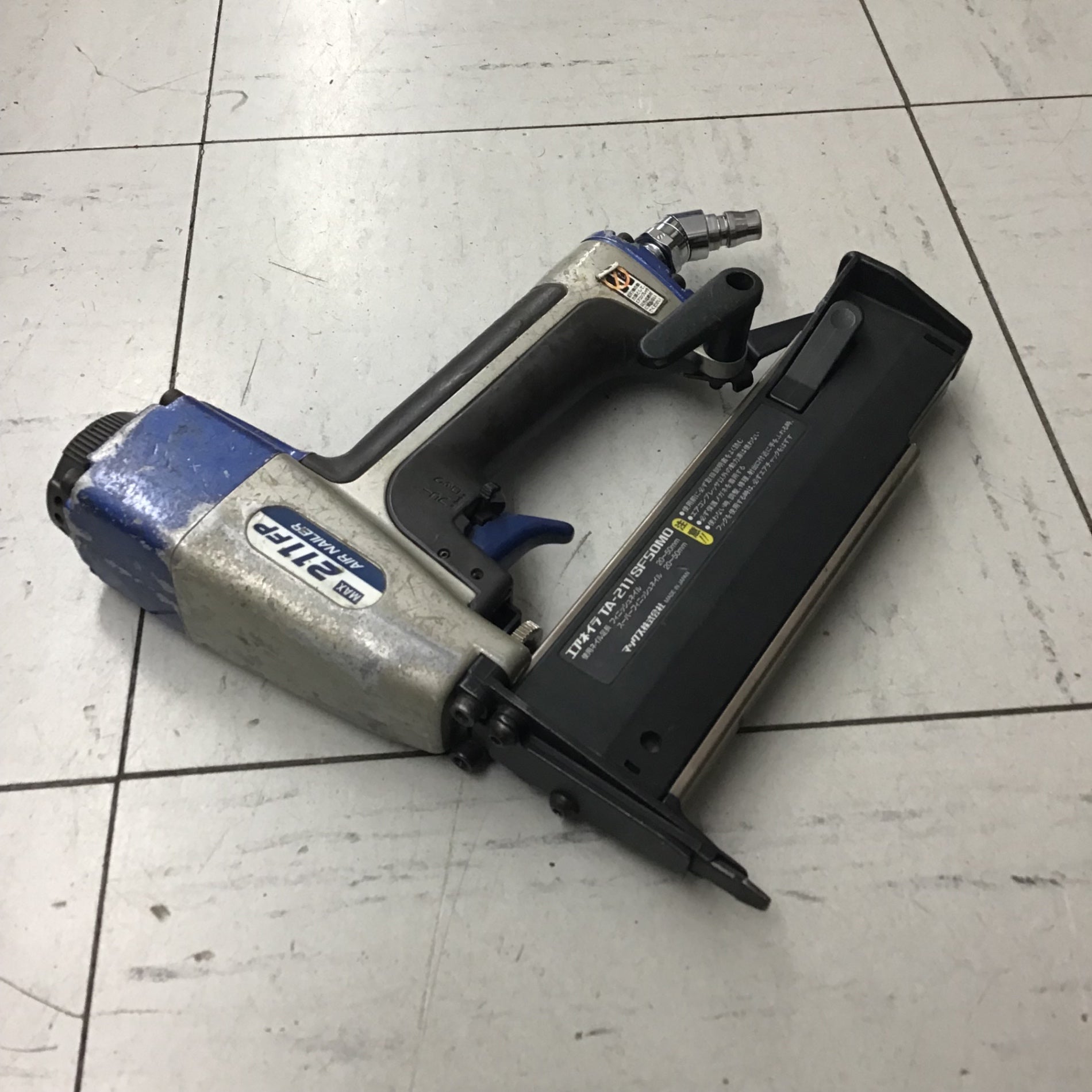 現状品】 マックス/MAX 仕上釘打(フィニッシュネイラ) TA-211/SF50MO