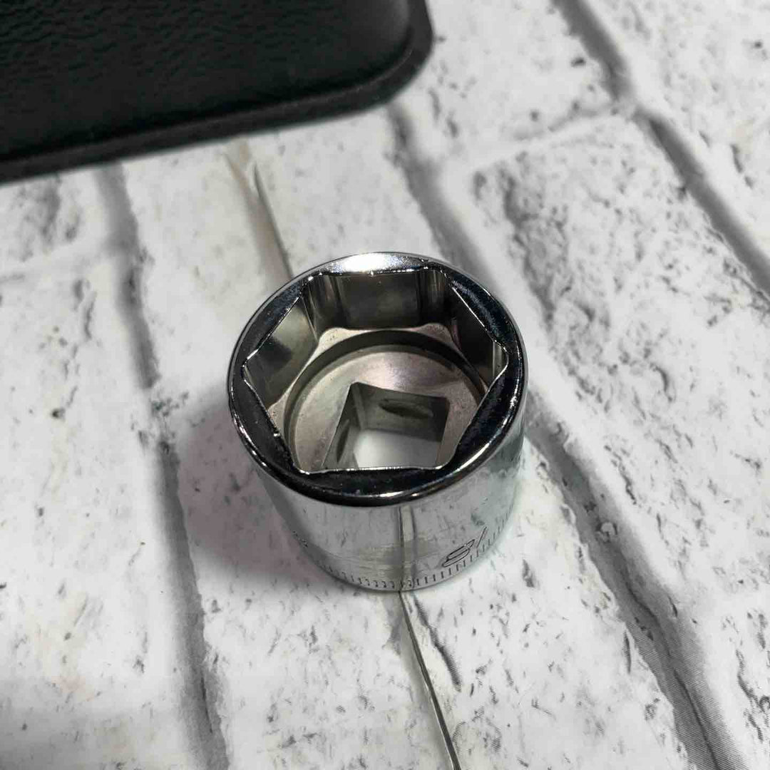 Snap-on スナップオン 3/8ロープロファイルラチェットハンドル+3/8ロープロファイルソケット9点セット RAF80A+RFM8-18 【川口店】