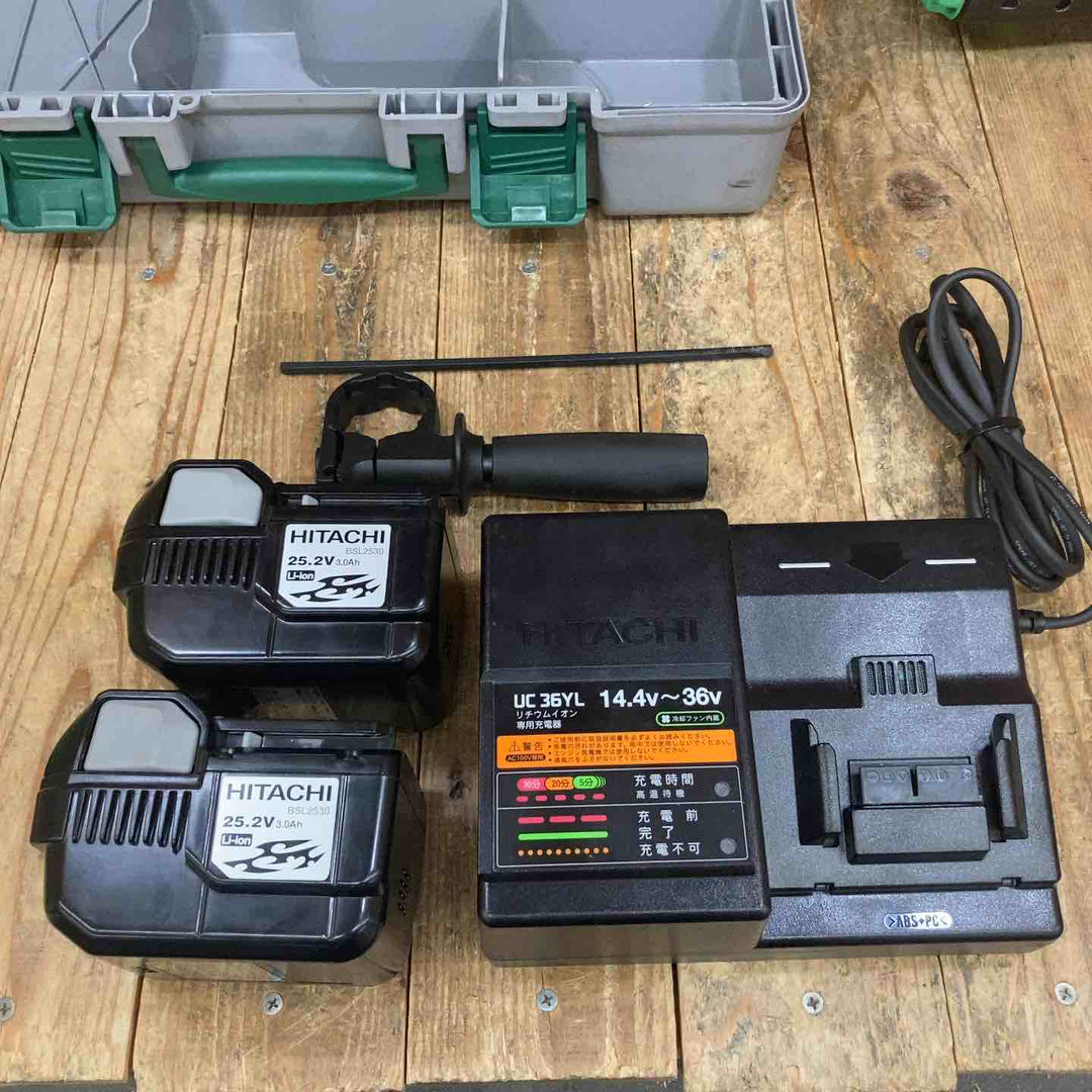 ★ハイコーキ(HIKOKI ※旧:日立工機) コードレスハンマドリル DH25DAL(SLCK)【所沢店】
