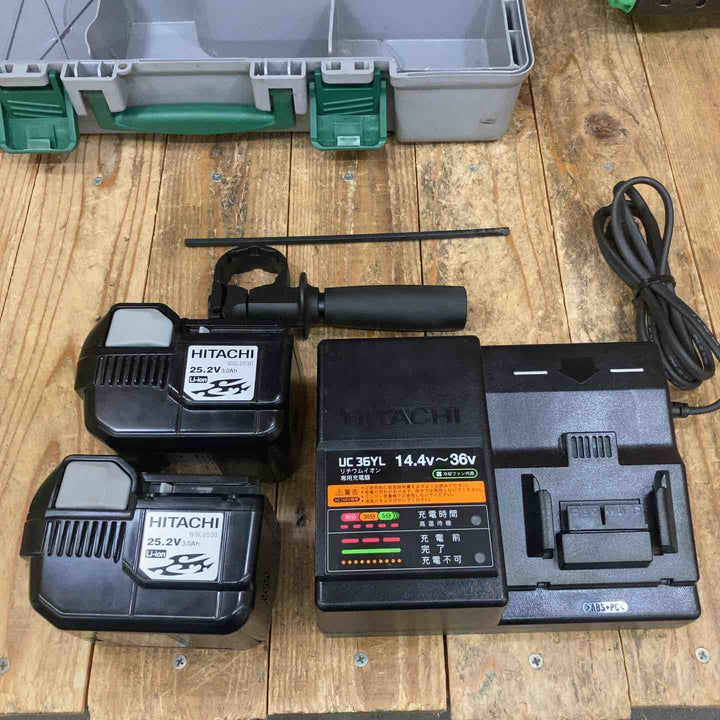 ★ハイコーキ(HIKOKI ※旧:日立工機) コードレスハンマドリル DH25DAL(SLCK)【所沢店】