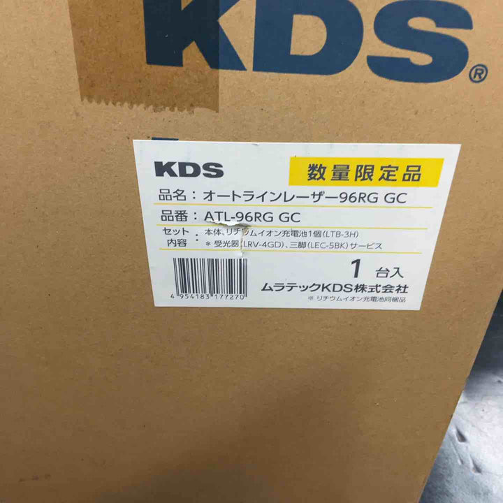 【未使用品】 ムラテック KDS レーザー墨出し器 ATL-96RG-GC 【藤沢店】