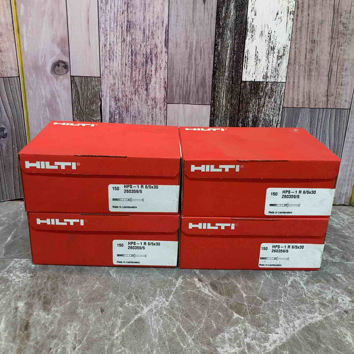 ヒルティ HILTI プラスチック系打込み式アンカー HPS-1R 6/5×30 150本入り×4箱セット【八潮店】