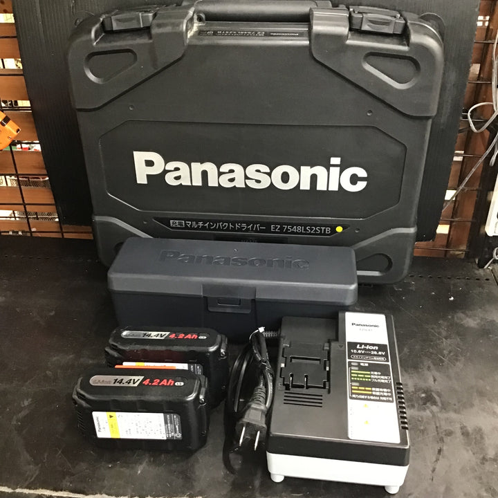 〇パナソニック(Panasonic) 充電マルチインパクト EZ7548LS2STB【草加店】