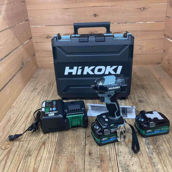 ★ハイコーキ(HIKOKI ※旧:日立工機) コードレスインパクトドライバー WH36DD(2XHSZ)(IG)【所沢店】