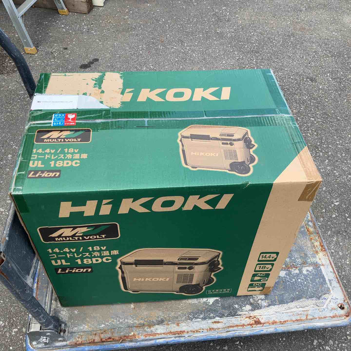 ☆ハイコーキ(HIKOKI ※旧:日立工機) コードレス冷温庫 UL18DC(WMB)【鴻巣店】
