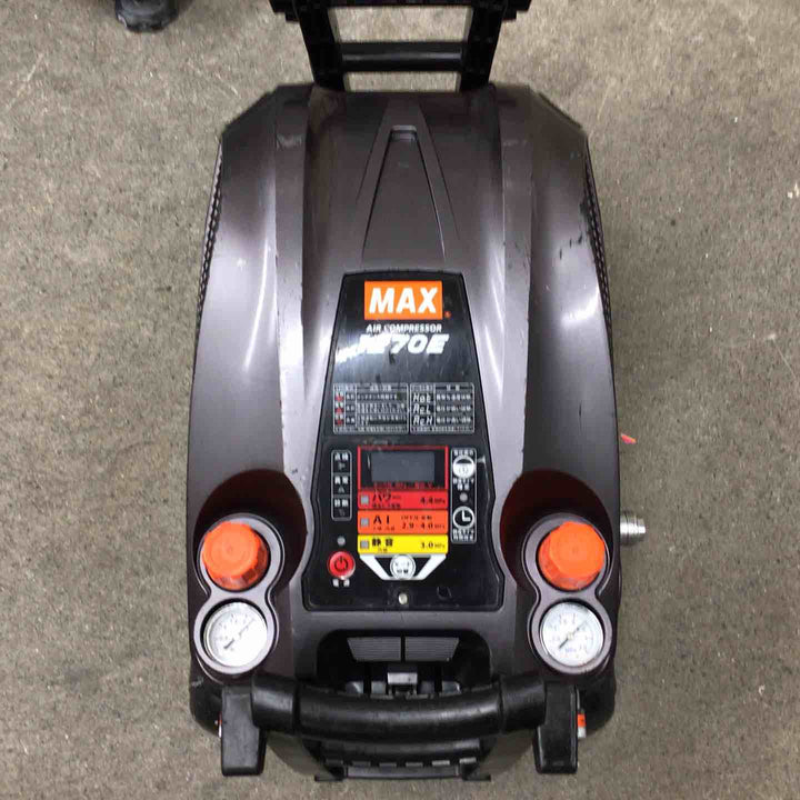 【中古品】★マックス MAX エアコンプレッサー AK-HH1270E_クールグレー【八潮店】