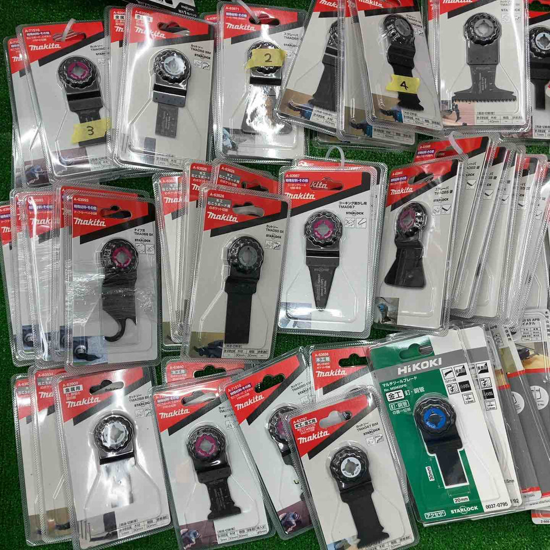 【マキタ、ボッシュ多数‼】マルチツール替刃227点(サイズ・メーカー混同) 【桶川店】