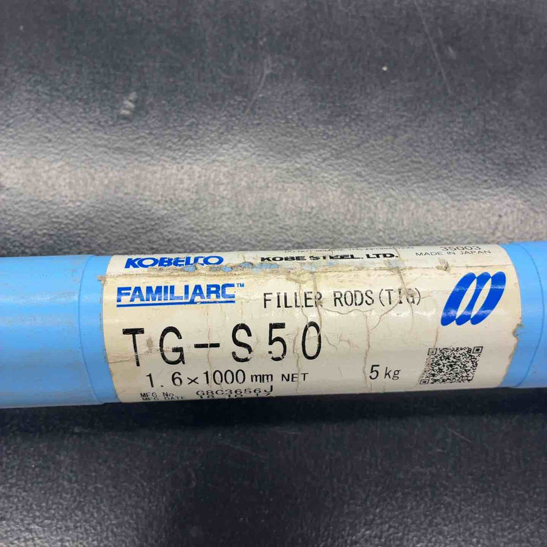 【中古品】 WEL TIG 308 1.0×1000ｍ 5.1kg  TG-S50 1.6×1000mm 5.1kg ２個セット 【藤沢店】