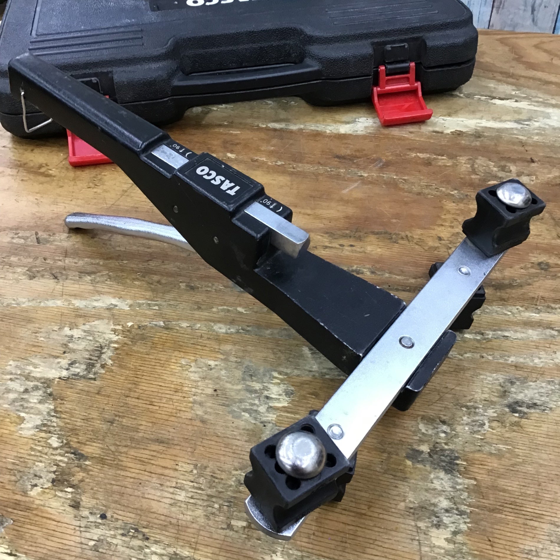 現状品 】タスコ/TASCO ラチェットベンダーセット 1/4