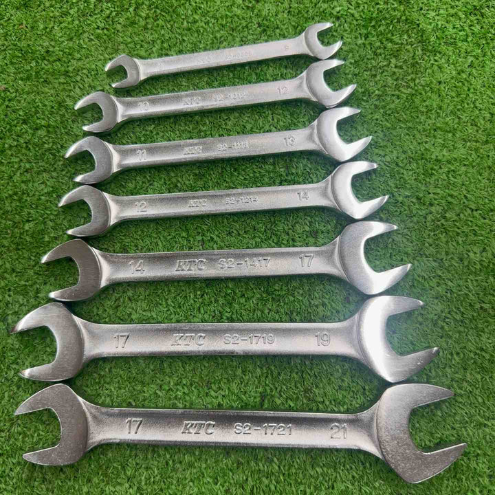 【中古】 KTC(ケーテーシー) スパナ 7本セット  【桶川店】
