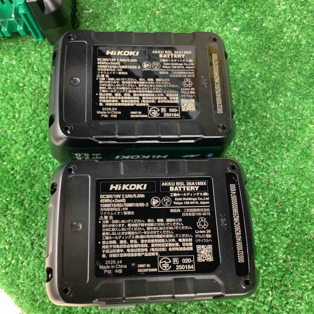 ★ハイコーキ(HIKOKI ※旧:日立工機) コードレスインパクトドライバ ストロングブラック WH36DD(2XHBSZ)【越谷店】