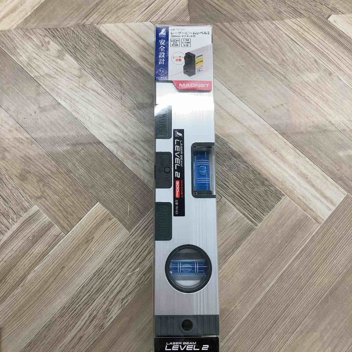 シンワ測定(Shinwa Sokutei) レーザービームレベル 2 300mm マグネット付 76165【八潮店】