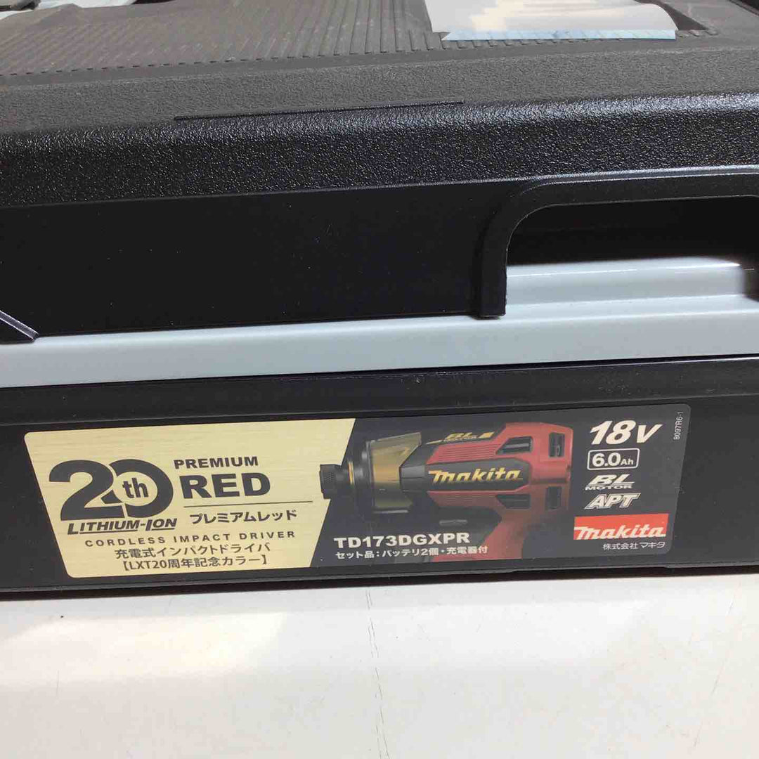 ★マキタ(makita) コードレスインパクトドライバー TD173DGXPR LXT20周年記念限定カラー プレミアムレッド【戸田店】
