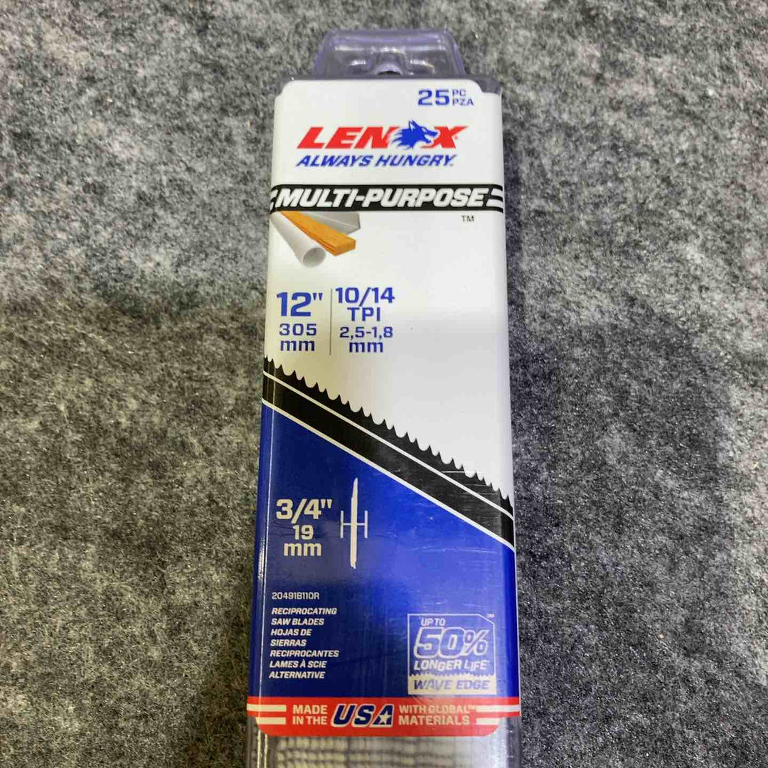 レノックス(LENOX) 20491B110R セーバーソーブレード (25枚入) 300mm 2パックまとめ【桶川店】