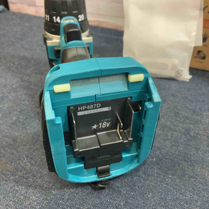 ★マキタ(makita) コードレス振動ドリルドライバー HP487DZ【八潮店】
