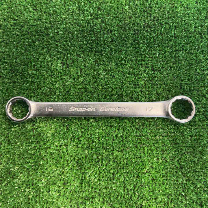 スナップオン(Snap-on)　Eurotools ユーロ ストレートメガネレンチ　8本セット　12角【草加店】