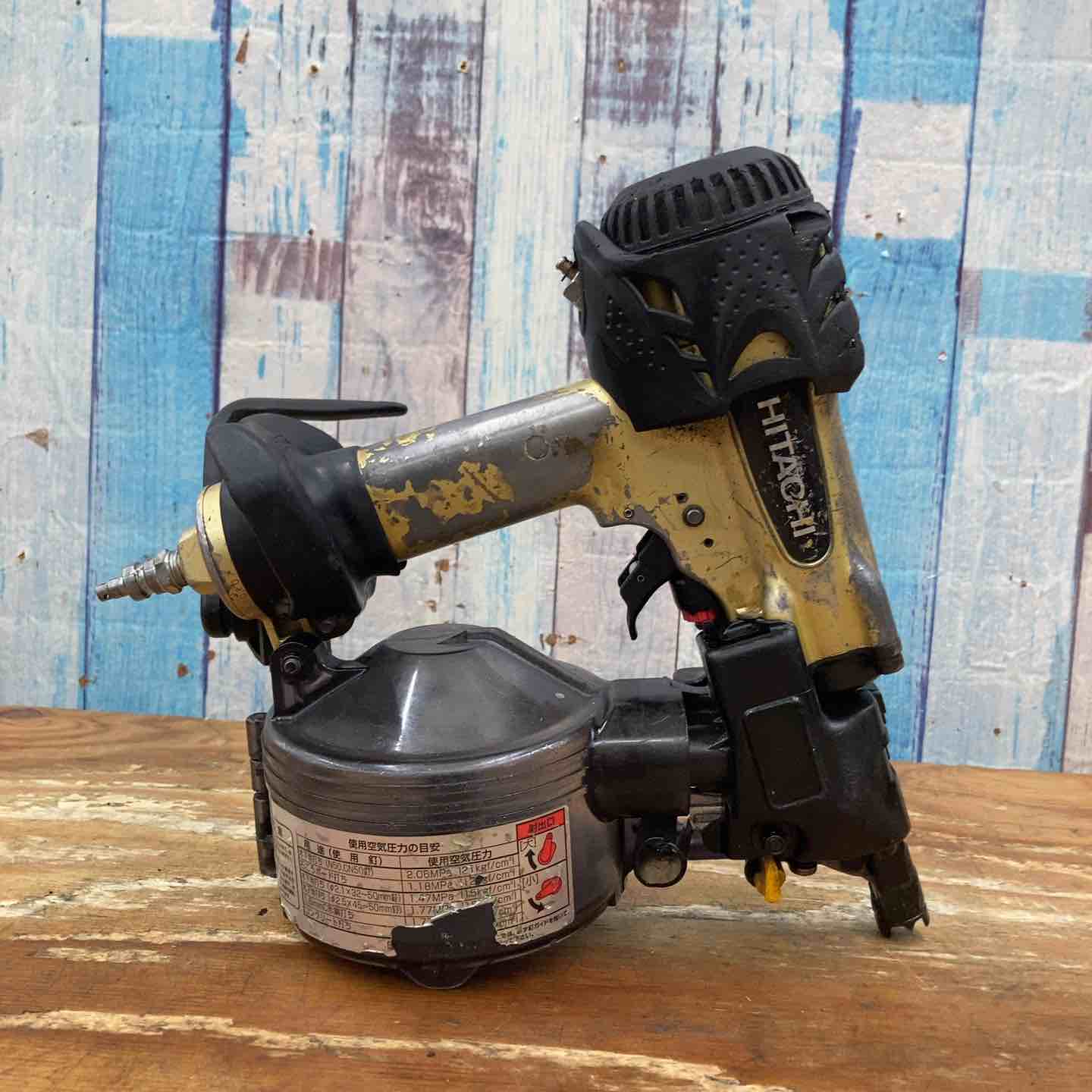 ☆ハイコーキ(HIKOKI ※旧:日立工機) 高圧エア釘打ち機 NV50HMC【柏店