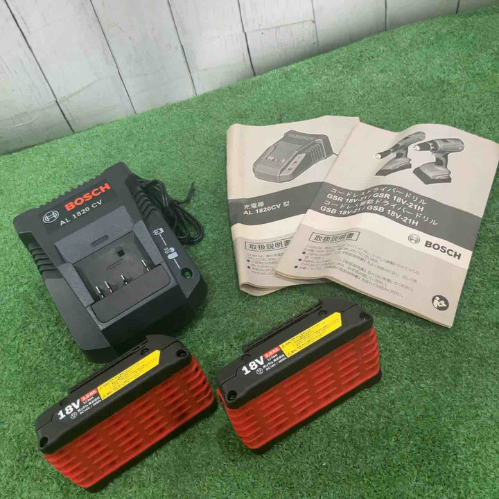 ◇ボッシュ(BOSCH) コードレスドライバドリル GSR18V-21 18V フルセット【川口店】