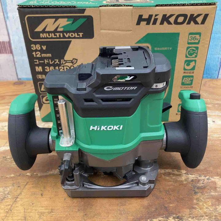 【未使用品】 ハイコーキ(HIKOKI ※旧:日立工機) コードレスルーター M3612DA(NN)【藤沢店】