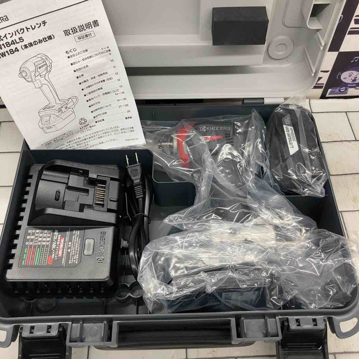 ◇京セラ(Kyocera)  コードレスインパクトレンチ DIW184L5【所沢店】