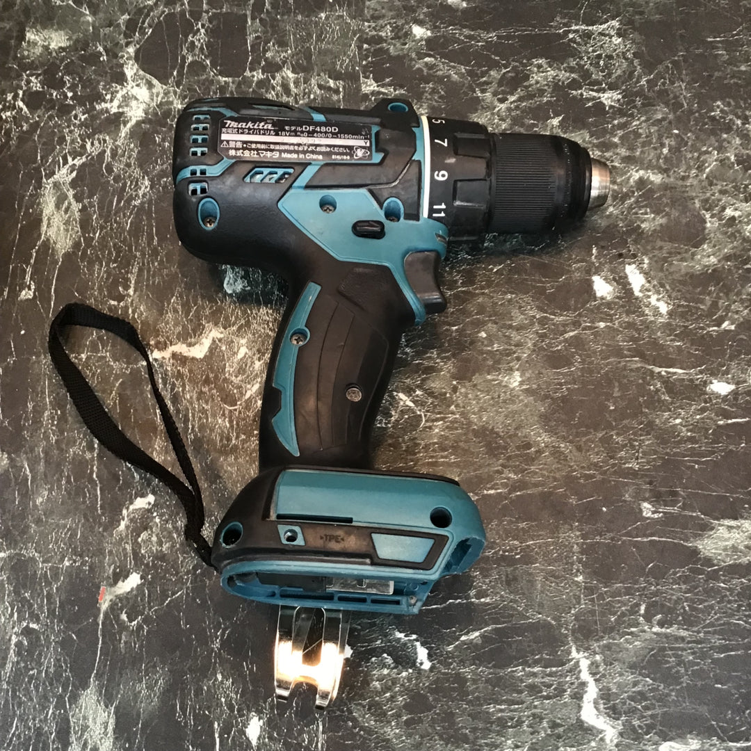 ○マキタ(makita) コードレスドリルドライバー DF480DZ【八潮店】