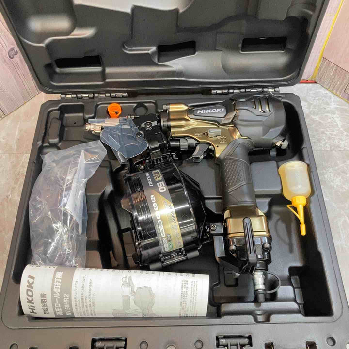 【未使用品】ハイコーキ HIKOKI 50mm 高圧エア釘打ち機 NV50HR2(S)【八潮店】