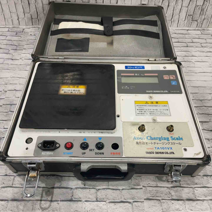 【中古品】タスコ TASCO オートチャージングスケール TA101VX 通電のみ確認済み【川口店】