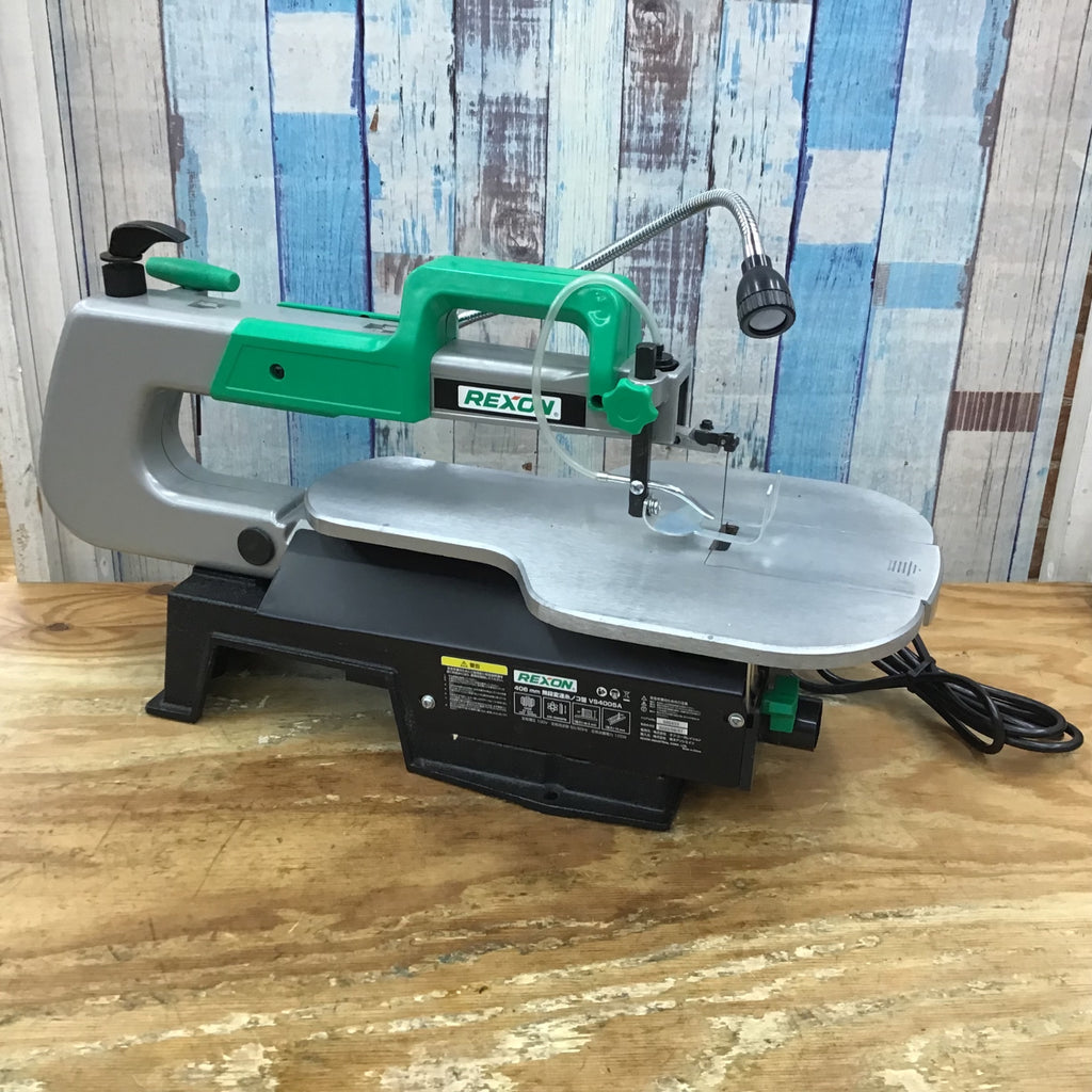 ▽レクソン(REXON) 卓上糸のこ VS4005A【柏店】 – アクトツール