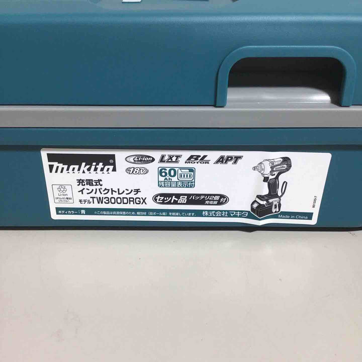 ★マキタ(makita) コードレスインパクトレンチ TW300DRGX【戸田店】