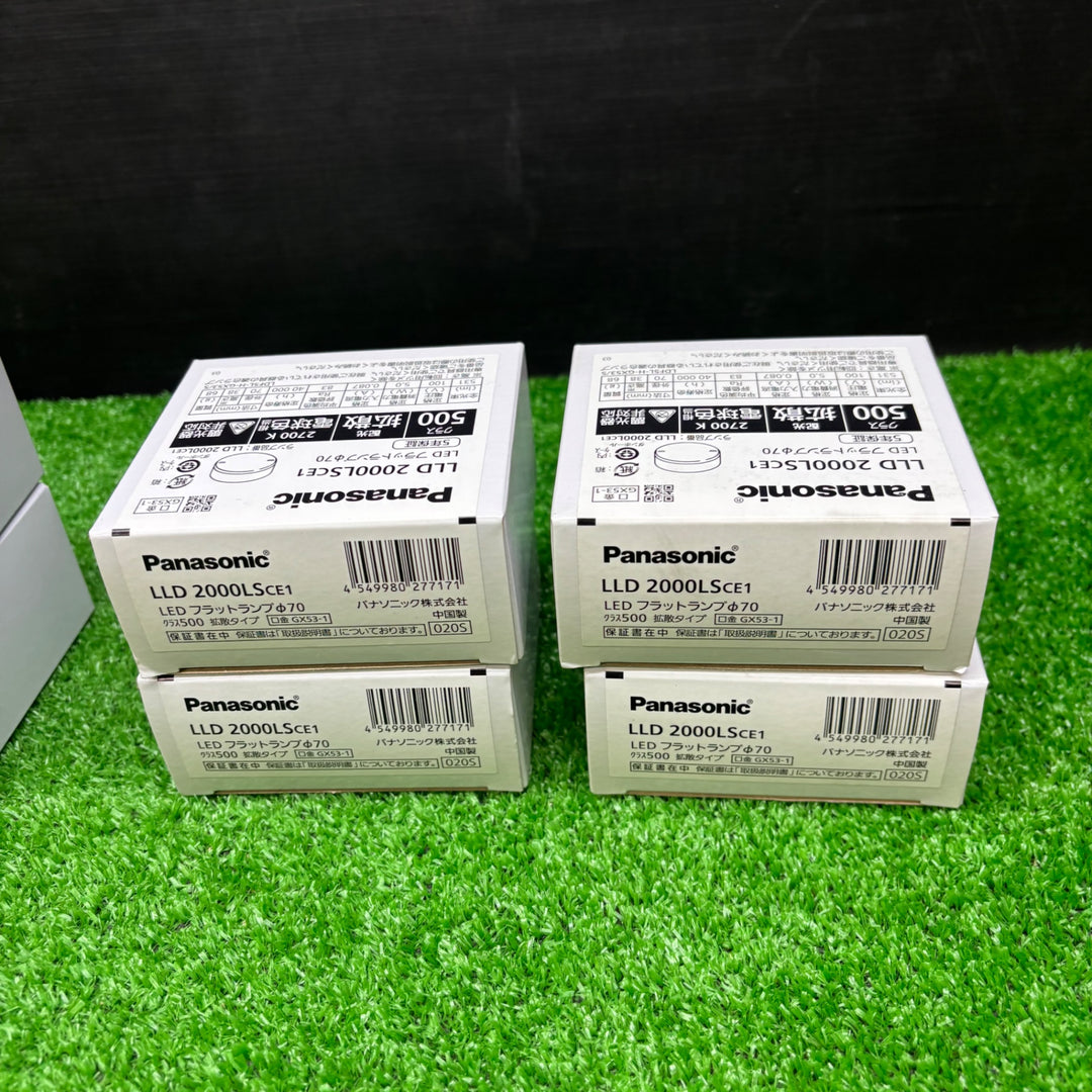 Panasonic パナソニック LED フラットランプ LLD 3000CU1×2個、LLD 2000LSCE1×4個【電材館越谷店】
