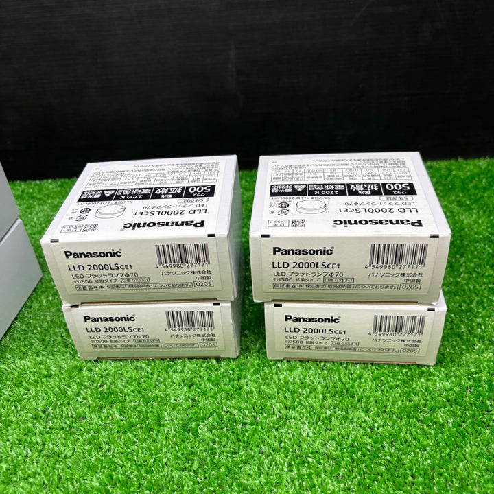 Panasonic パナソニック LED フラットランプ LLD 3000CU1×2個、LLD 2000LSCE1×4個【電材館越谷店】