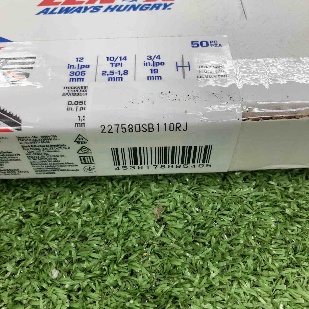 ◇レノックス(LENOX) 10/14T レシプロソーブレード 22758OSB110RJ 50枚入【川崎店】