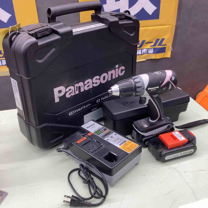 ☆パナソニック(Panasonic) コードレスドリルドライバー EZ7440LZ2S-B【越谷店】