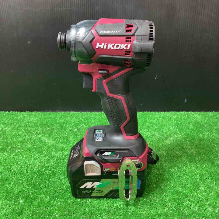 ★ハイコーキ(HIKOKI ※旧:日立工機) コードレスインパクトドライバ WH36DC(2XPS)(R) Bluetooth対応電池【岩槻店】