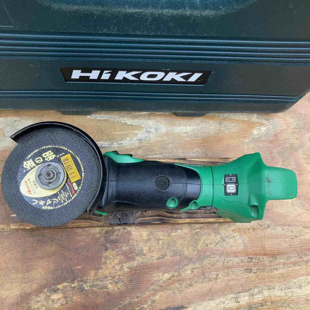★ハイコーキ(HIKOKI ※旧:日立工機) 100mmコードレスディスクグラインダ G18DSL2(XP)【柏店】