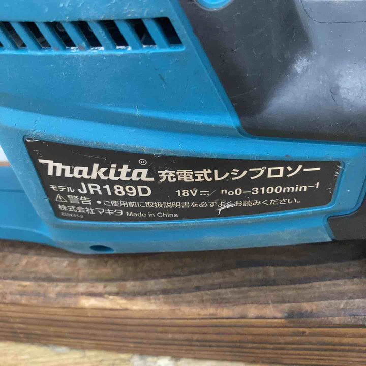 ★マキタ(makita) コードレスレシプロソー JR189DZ【柏店】