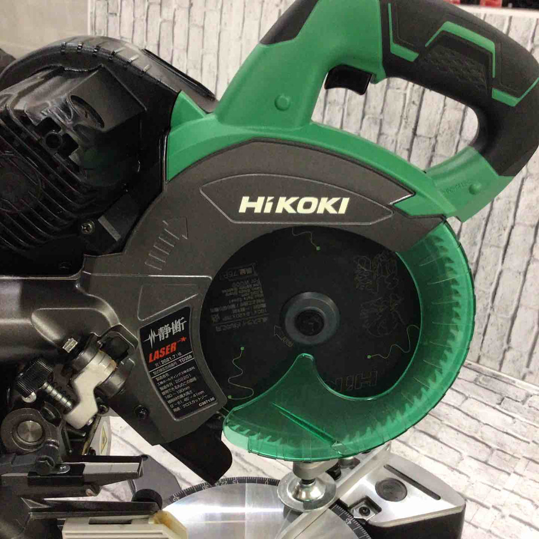 ★ハイコーキ(HIKOKI ※旧:日立工機) 卓上スライド丸のこ C7RSHD(K)【川口店】