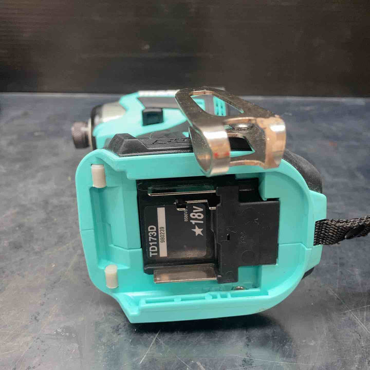 ★マキタ(makita) 18Vコードレスインパクトドライバ TD173DGXTB ターコイズブルー【川越店】